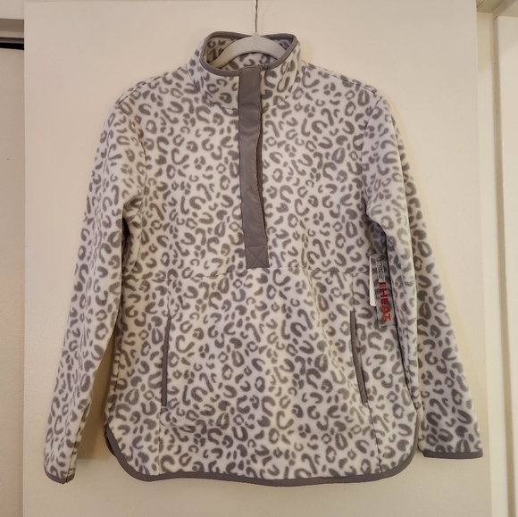 32 Degrees Fleece Half-Snap Top - Picture 1 of 4